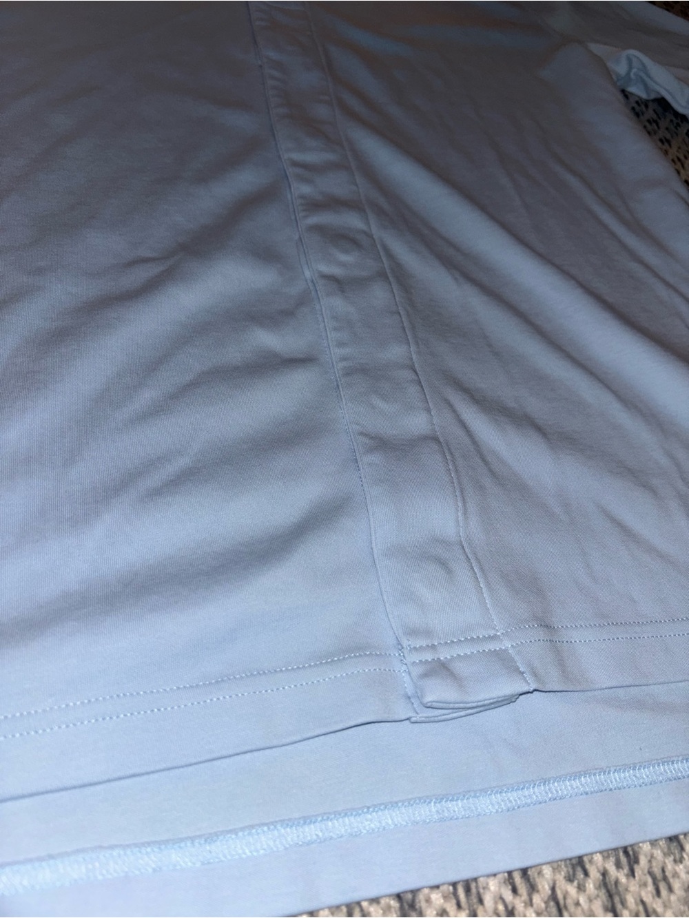 Land’s End Men’s Adaptive Polo Magnetic Closures Light Blue Size M - Picture 2 of 8